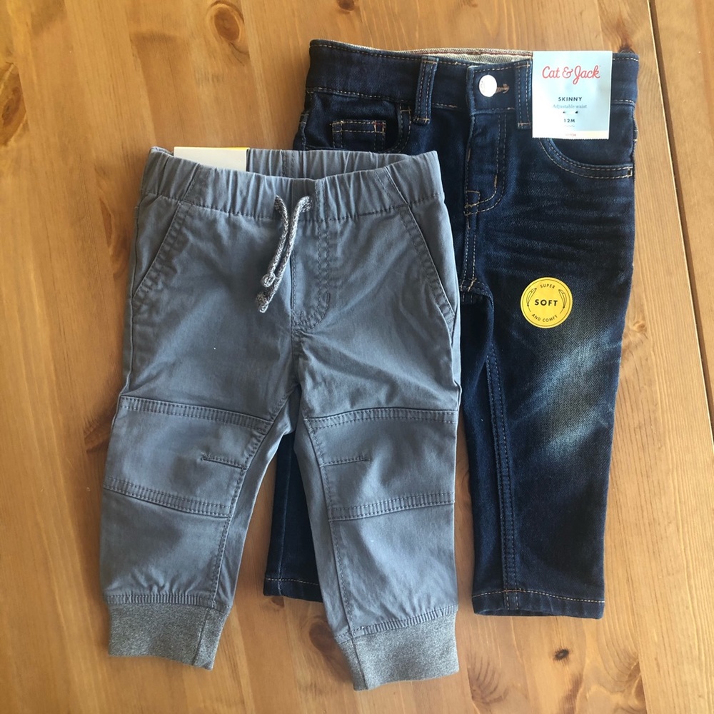 Two Pack, Cat & Jack Baby Pants